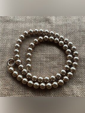 Champagne glass pearl bead Necklace Luxury New Handmade NEW